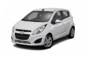 Chevrolet Spark car for hire in Paphos Cyprus