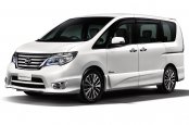 Nissan Serena  car for hire in Paphos Cyprus
