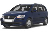 VW touran car for hire in Paphos Cyprus
